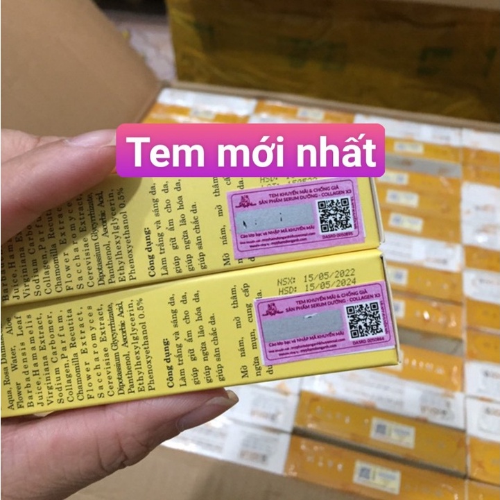 SERUM COLLAGEN X3 (cam kết chính hãng)