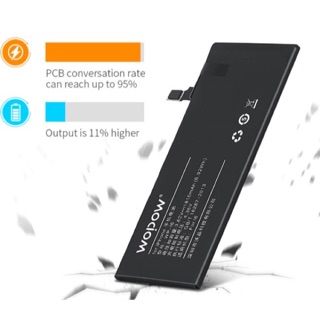 Pin iPhone dung lượng chuẩn wopow