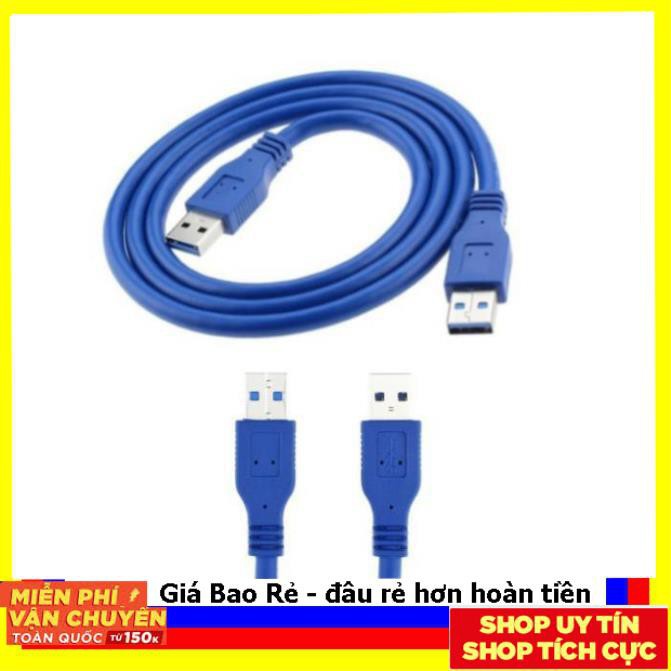 Dây cáp usb 2 đầu dương 60cm | Dây usb 2 đầu đực chuẩn 3.0