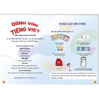 TRÒ CHƠI ĐÁNH VẦN TIẾNG VIỆT CHO BÉ TẬP ĐỌC