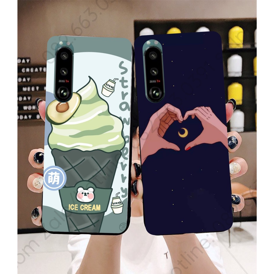 Ốp lưng Sony Xperia 5/ 5 mark 3 (5iii / 5 III) / 5 mark 2 (5ii / 5 II) / Xperia 1 ii (1ii) dẻo in hình dễ thương sắc nét