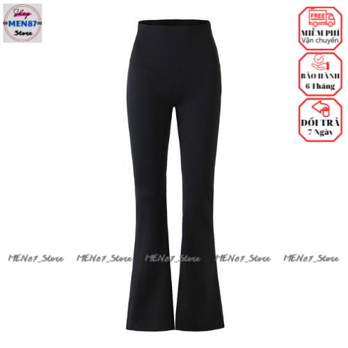 Quần Ống Loe Nữ Cạp Cao Dáng Dài, Quần Legging Nữ Ôm Ống Loe Nên From Xinh Tôn Dáng Men87_store