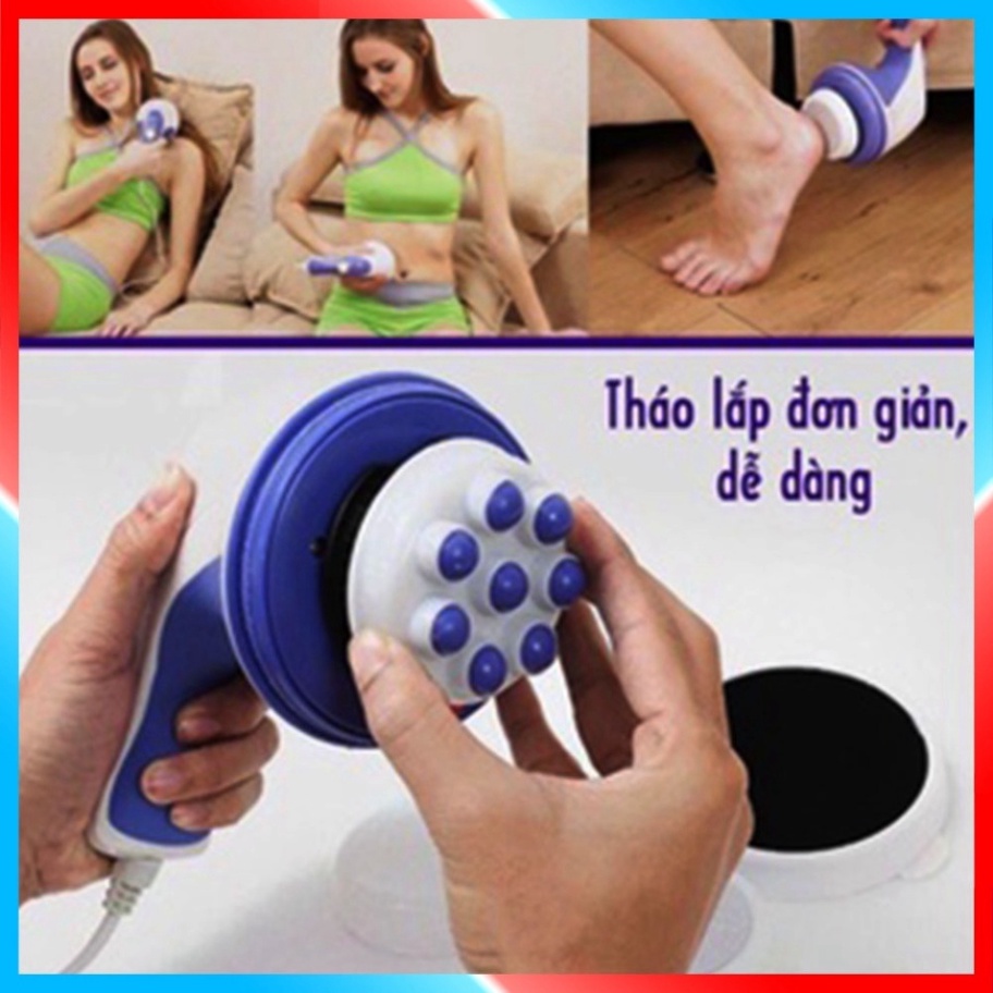 Máy massage toàn thân Relax 5 đầu thay thế - Máy massage cổ vai gáy cho bạn cảm giác thoải mái, thư giãn- RL1