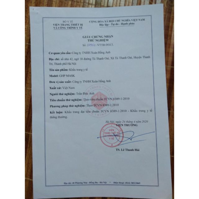Khẩu Trang Y Tế 4 Lớp Kháng Khuẩn