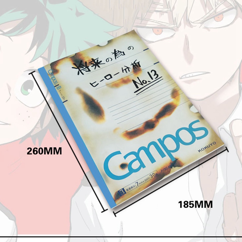 Cuốn sổ tay in hình Anime My Hero Academia chất lượng cao