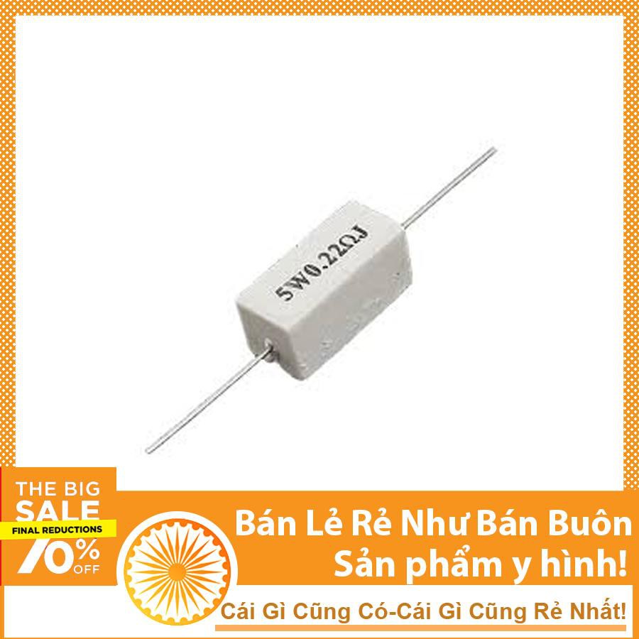 Combo 10 Trở Sứ Công Suất 5W 150R 5%