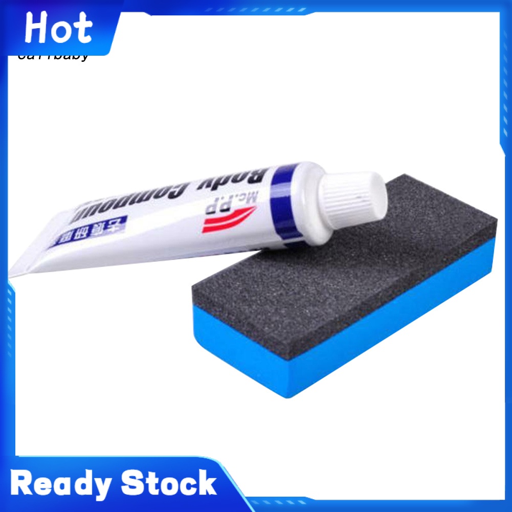Sáp đánh bóng xe hơi loại bỏ vết trầy xước 15ml kèm mút
