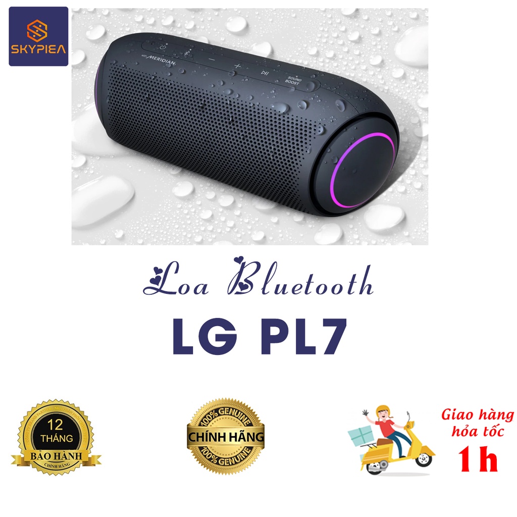 LOA DI ĐỘNG BLUETOOTH LG XBOOMGO PL7 - Hàng Chính Hãng Sony Việt Nam, Bảo Hành 12 tháng