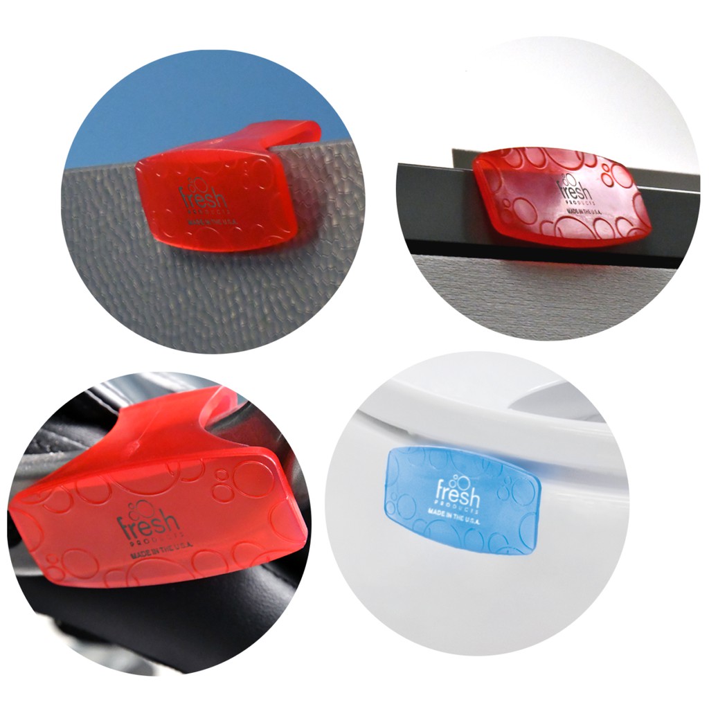 Kẹp Thơm Nhà Vệ Sinh Clip Fresher - Ecoclean x KPT CHEM - Khử Mùi Hiệu Quả, Hương Thơm Dài Lâu