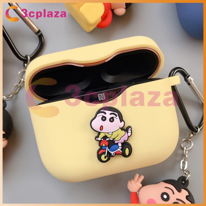 🌟3C🌟SN04 Ốp lưng silicon chống bụi cao cấp cho rotective case for Sony WF-1000XM3 Cartoon character case for WF 1000XM3 headphone charging boxr | BigBuy360 - bigbuy360.vn
