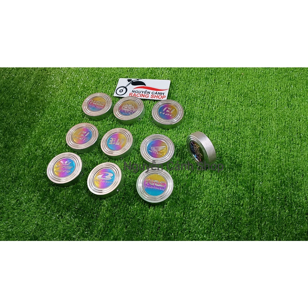 Nắp xăng kiểu CNC nhôm titan cho xe máy