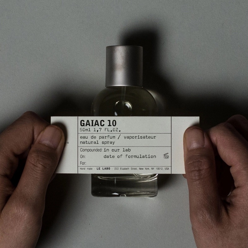 Ống nước hoa  Le Labo Gaiac 10 chính hãng