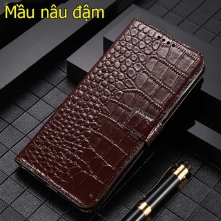 Bao da iPhone 14 pro max da thật vân cá sấu sang trọng