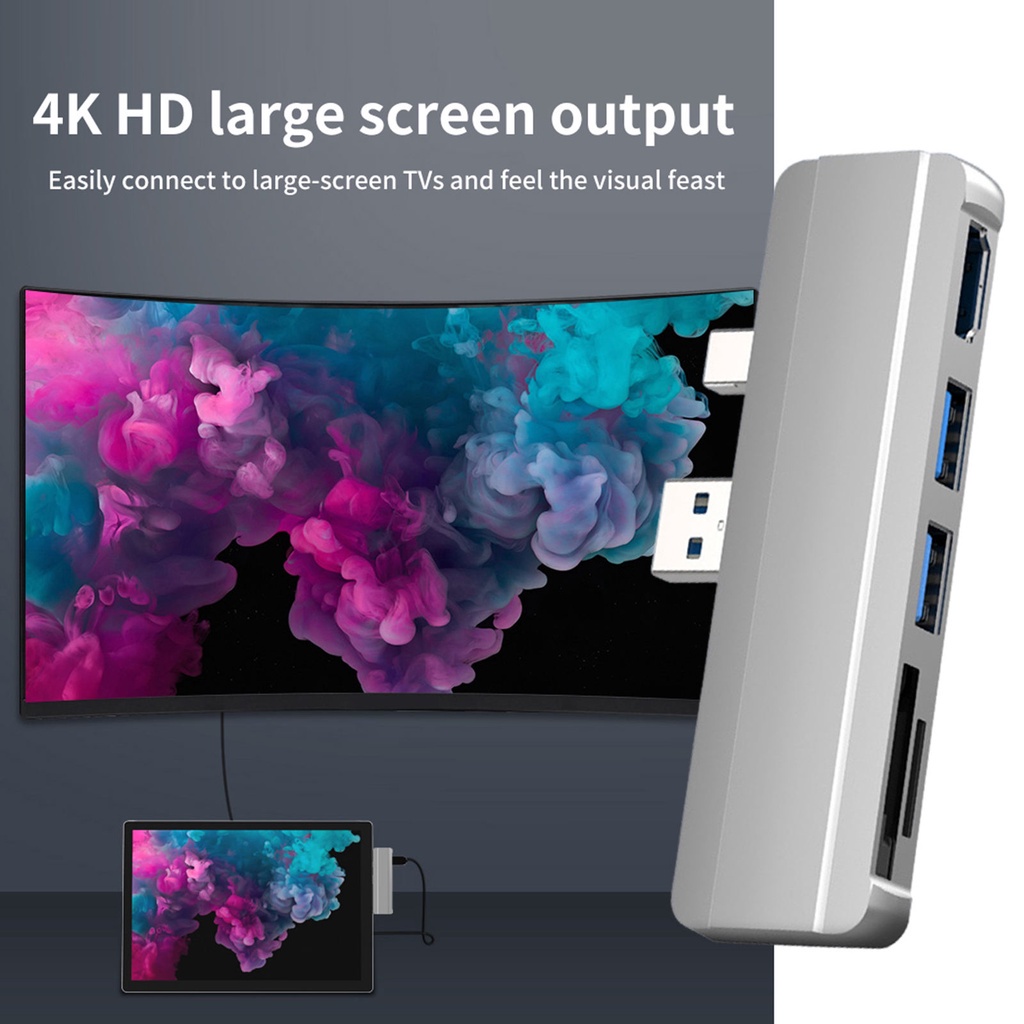 Hub Chia Cổng USB 3.0 Chuyên Dụng Cho Surface Pro 4 / 5 / 6