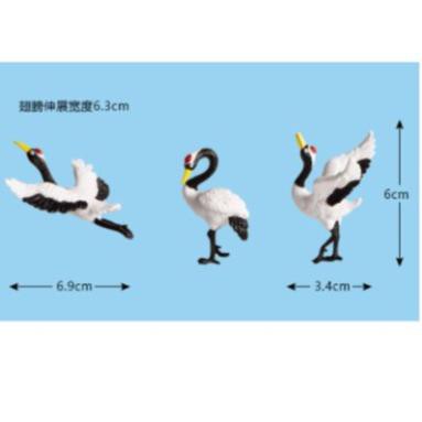 Mô hình chim hạc đầu đỏ trang trí tiểu cảnh, bán cạn terarium, bonsai bể cá cảnh thủy sinh