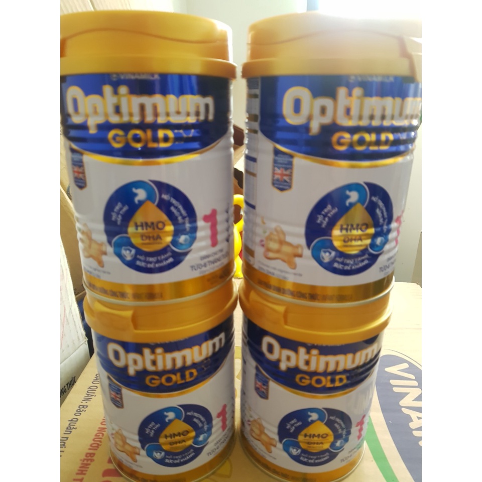 Sữa bột optimum gold HMO số 1 400g date t6.2025