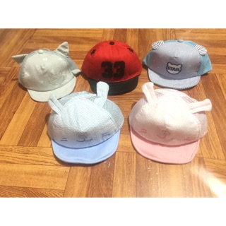 Các mẫu mũ lưỡi trai cute cho bé 3m-36m