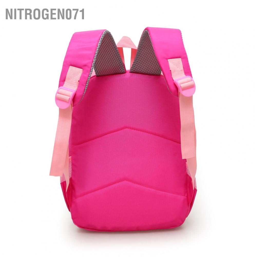 Nitrogen071 Nitrogen071 Ba lô mẫu giáo cho bé gái Phim hoạt hình dễ thương Không gian lớn mầm non trẻ em Quà tặng mới biết đi