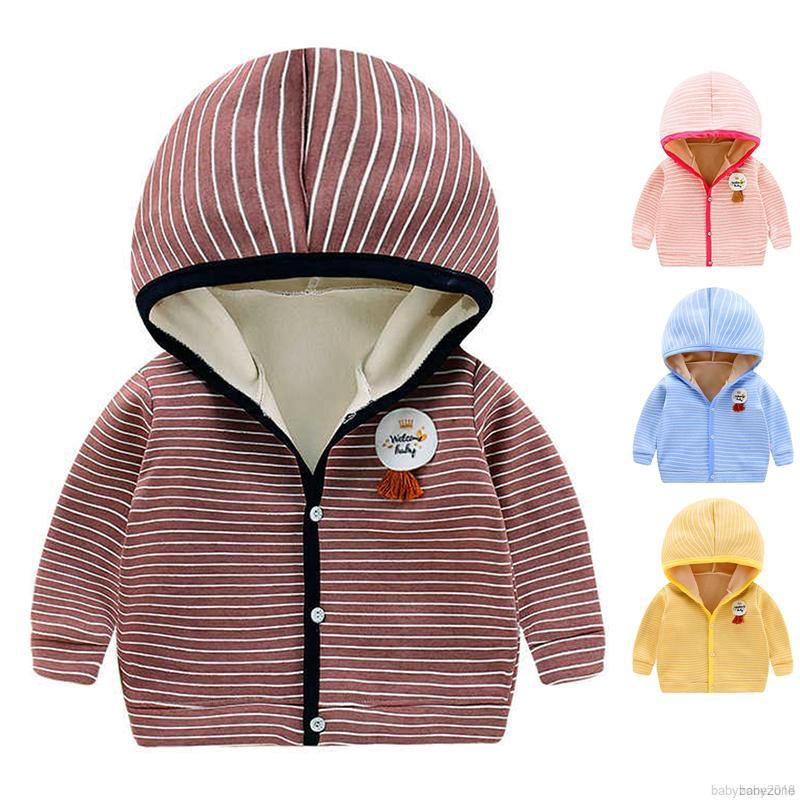 Áo Khoác Hoodie Loại Dày Cho Bé