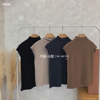 Áo len mỏng 3 lỗ 31a26