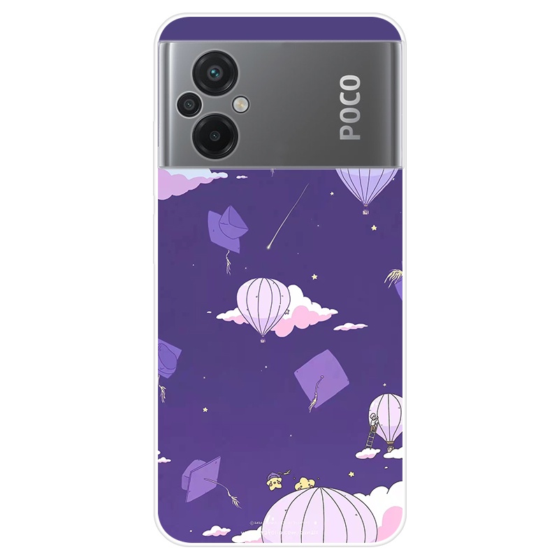 Ốp Điện Thoại TPU Dẻo Họa Tiết Hoạt Hình Dễ Thương Cho Xiaomi Poco M5 Xiaomi PocoM5