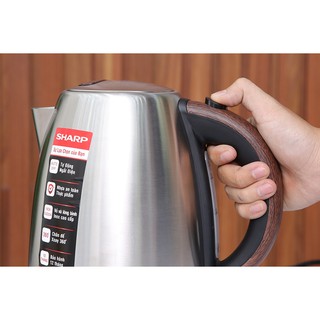 Bình đun siêu tốc Sharp 1.7 lít EKJ-17EVSD-WD