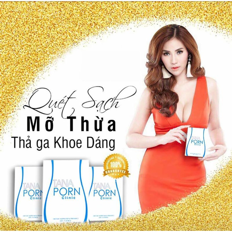 Detox Hủy mỡ bụng Tanaporn ,Mỡ Chân tay bắp Tay 2 Tuần