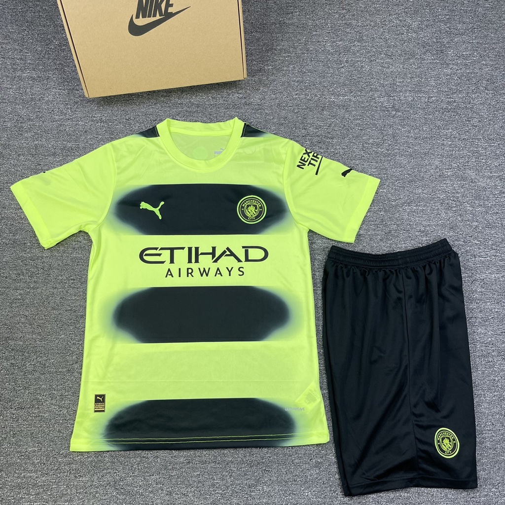 Bộ áo bóng đá Man City sân khách 22/23 mới nhất