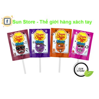 Kẹo Mút Chupa Chupas Faces Flat Lollipops Bịch 35 Cây