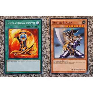 Bài Yugioh - Combo Buster Blader + Emblem Of Dragon Destroyer # Kiếm Sĩ Diệt Rồng + Ma Pháp Triệu Hồi