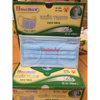 Khẩu Trang Bảo Thạch 3 Lớp (Lite) - Hộp 50 Cái