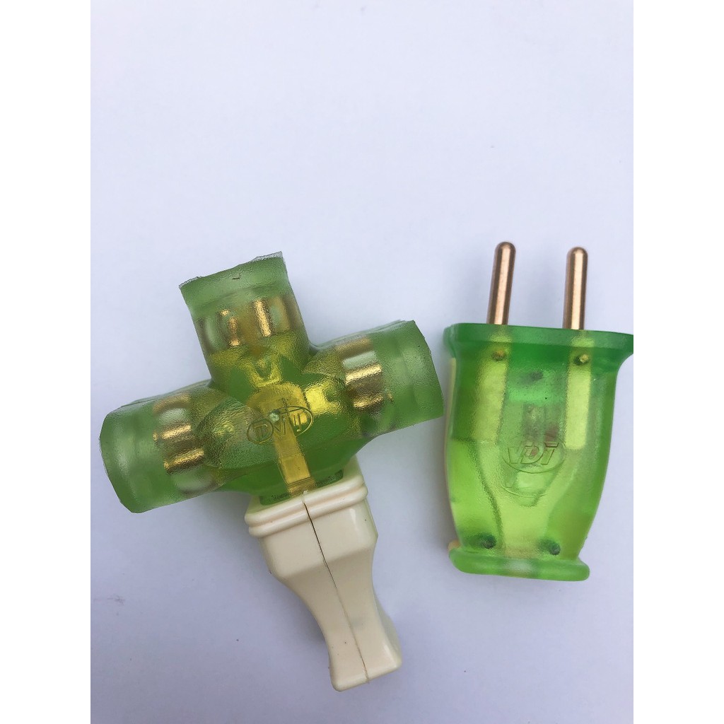 PHÍCH CẮM ĐÚC CÓ LED BÁO SÁNG SIÊU CHỊU TẢI