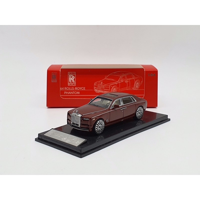 Xe Mô Hình Rolls Royce Phantom 1:64 Collector's Model ( Đỏ Đô )