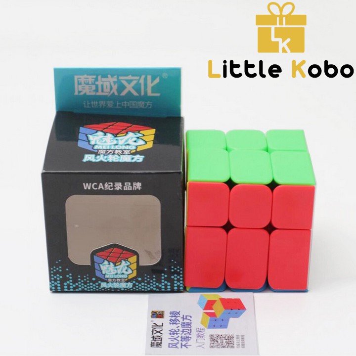 Rubik Windmill Cube Stickerless MoYu MeiLong MFJS Rubik Biến Thể