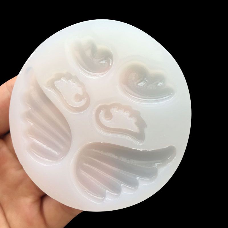Khuôn silicon tạo hình cánh thiên thần độc đáo làm trang sức chuyên nghiệp