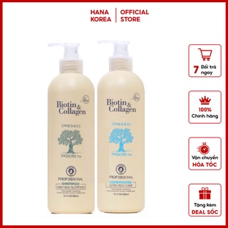 CẶP DẦU GỘI XẢ BIOTIN COLLAGEN (TRẮNG) PHỤC HỒI CHỐNG RỤNG TÓC 1000ML
