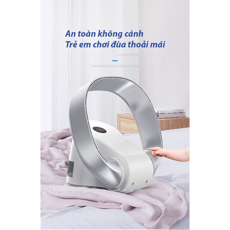 Quạt không cánh treo tường để bàn KJAPAN CR-310 phiên bản new 2022