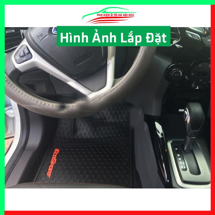 Thảm lót sàn cao su cho xe FORD ECOSPORT 2021-2022 hàng chuẩn theo xe chịu lực tốt