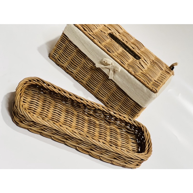 Khay đựng muỗng đũa, sọt đựng bút viết, đựng gia dụng trong nhà hàng, khách sạn, trang trí decor vintange,