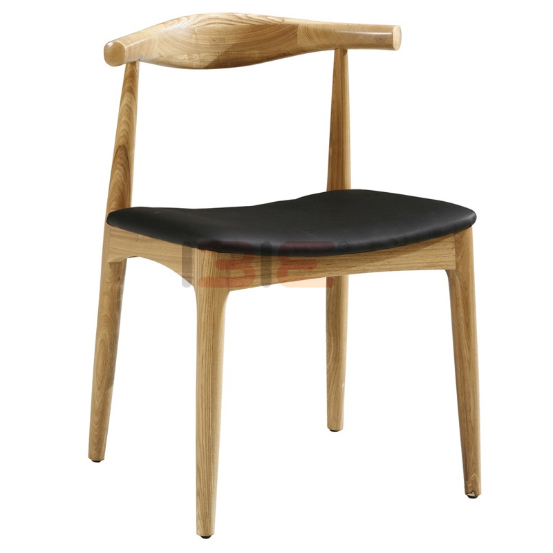 Bộ bàn ăn mặt gỗ IBIE Mondrian 4 - 6 - 8 ghế Bull gỗ cao su tùy chọn màu sắc, phong cách hiện đại, hàng loại 1