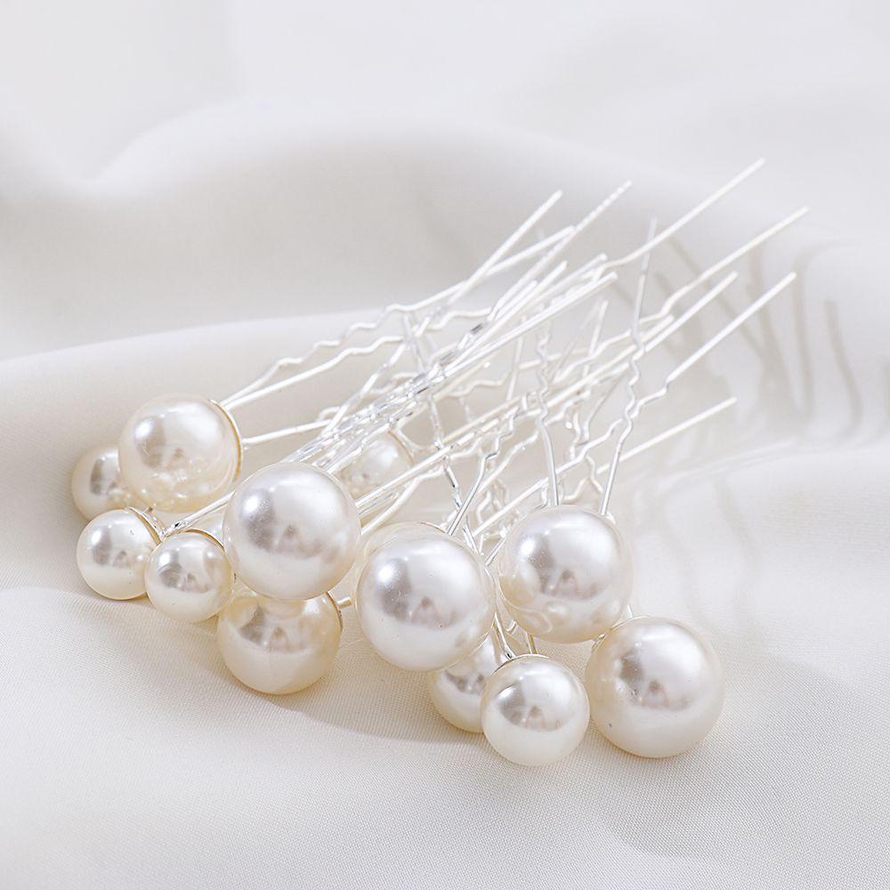 Set 16 Trâm Cài Tóc Hình Vương Miện Cho Cô Dâu Ngày Cưới