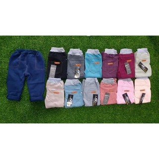 Quần nỉ bé 3 cái 3 màu size 9-12 can