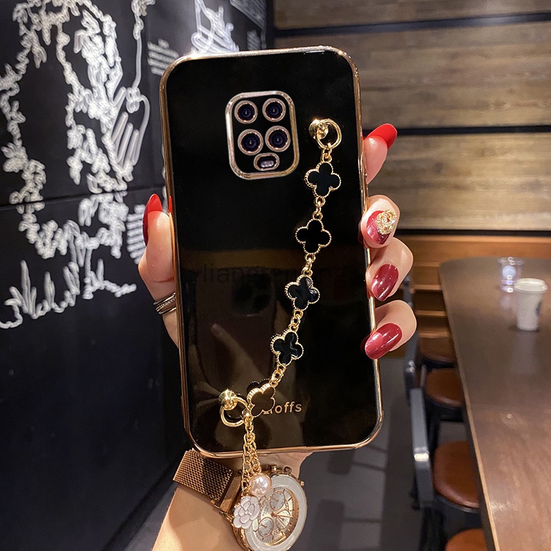 Ốp lưng XIAOMI redmi note 9s redmi note 9 pro Ốp Điện Thoại Silicon Mềm Chống Sốc Kèm Dây Đeo Cho XIAOMI redmi note 9s redmi note 9 pro