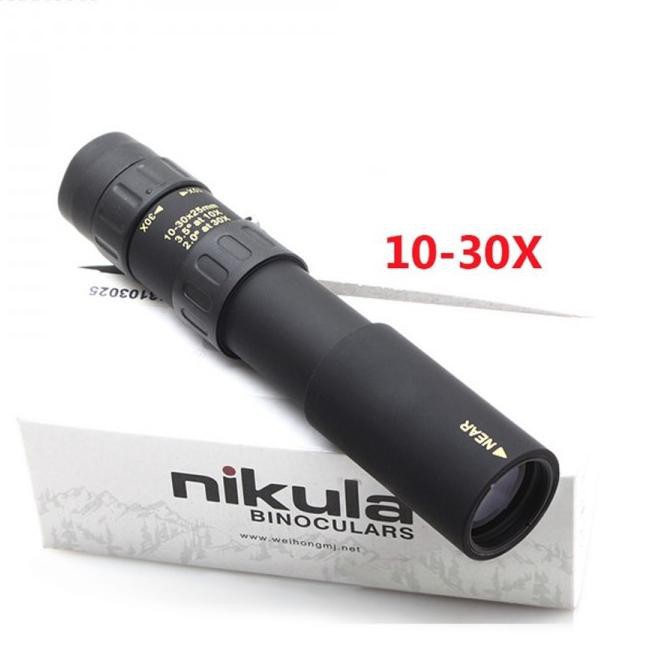 Ống Nhòm Một Mắt Nikula Hd 10-30 X 25 Zoom