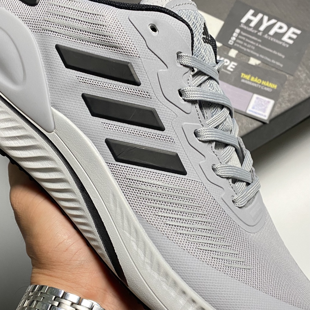 Giày Alphamagma Grey Black  - Hype Sneaker | Phiên bản 1:1 chuẩn
