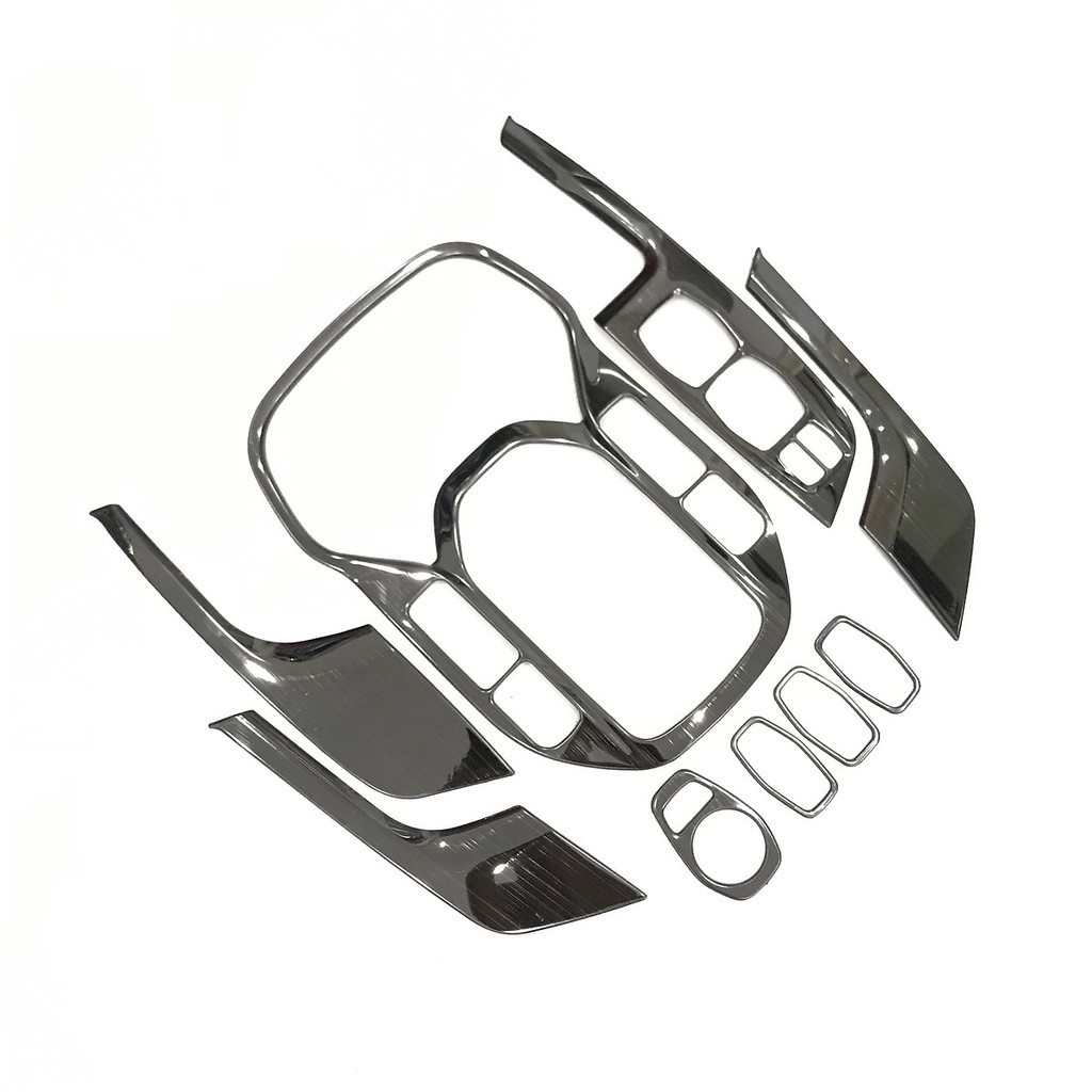 Ốp Nội Thất Xe Hyundai Santafe 2014-2018 10 chi tiết Mẫu Titan