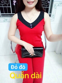Đồ bộ cát hàn size M- quần dài