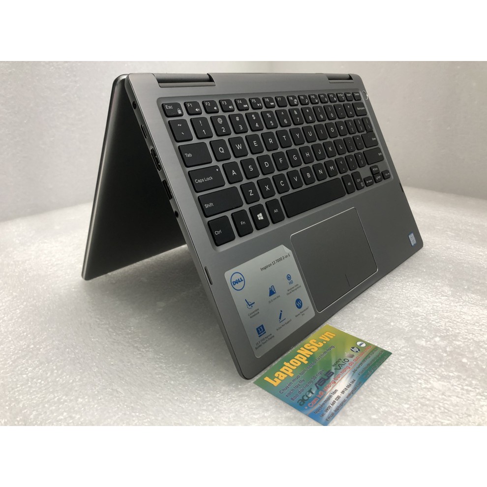 Laptop Dell Inspiron 13-7373 Core i7 thế hệ 8 màn hình 13-Inch cảm ứng gập 360 độ