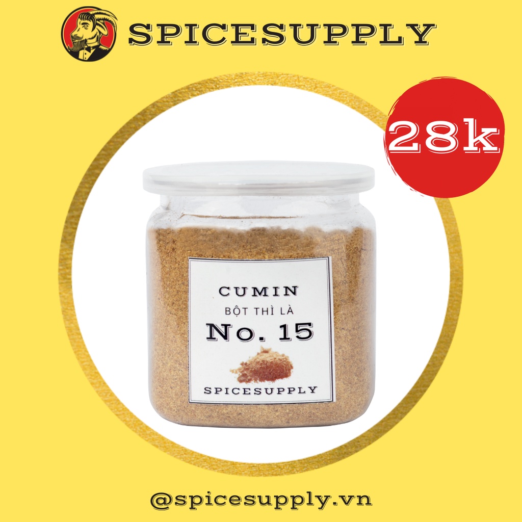 Cumin powder - Bột Thì Là Ấn Độ SPICESUPPLY Việt Nam bột xirom 500g