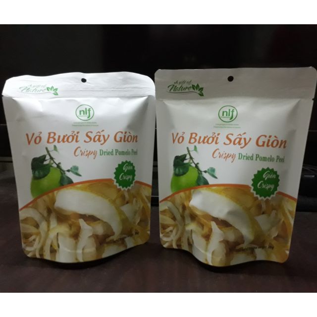 Vỏ bưởi sấy dòn - thực phẩm Nông Lâm Food